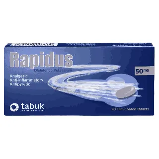 Rapidus 50 Mg Tablet 20P