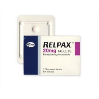 RELPAX 20 MG TABLET 3P