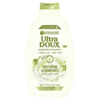 Garnier Ultra Doux Hair Shampoo Daily Hydrating Almond 200 Ml