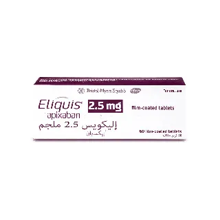 ELIQUIS 2.5 MG TABLET 60 P