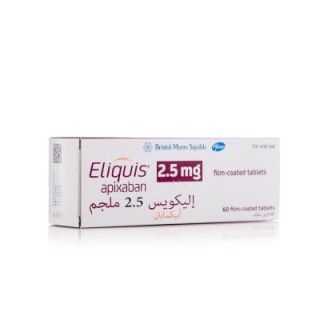ELIQUIS 2.5 MG TABLET 60 P