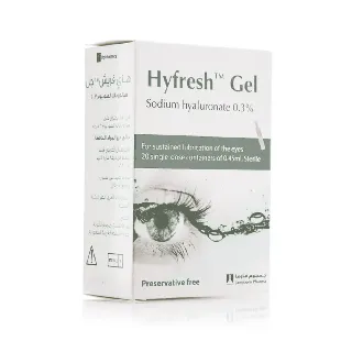 Hyfresh 2 Mg Eye Gel Single Dose 0.45 Ml*20P