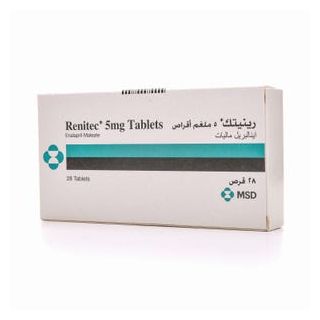 RENITEC 5 MG TABLET 28P