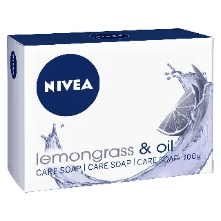 Nivea Soap Lemongrass Oil Care Bar 100 Gm