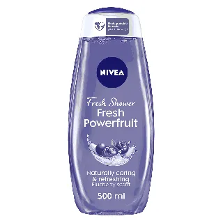 Nivea Shower Gel Fresh Power Fruit Raspberry 500 Ml