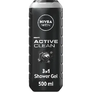 Nivea Shower Gel Men Active Clean 500 Ml