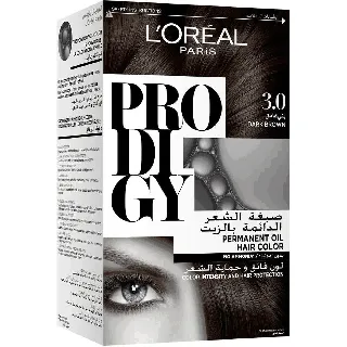 Loreal Hair Color Prodigy No Ammonia With Oil Dark Brown 3.0