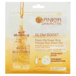 Garnier Hydrating Tissue Mask Vitamin C Brightens Skin 33 G