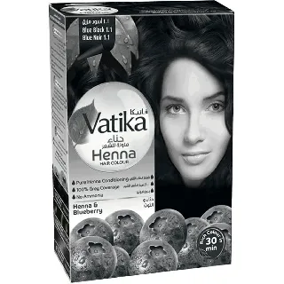 Vatika Henna Hair Colours Dark Black 11