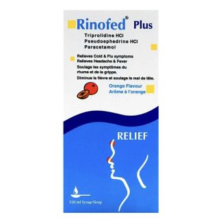 RINOFED PLUS SYRUP 120 ML