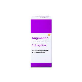 AUGMENTIN 312 MG /5ML SUSPENSION 100 ML