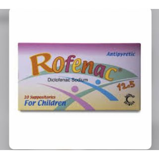 ROFENAC 12.5 MG SUPPOSITORY 10P