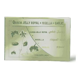 ECKHART QUEEN ROYAL JELLY + NIGELLA + GARLIC CAPSULE 30P