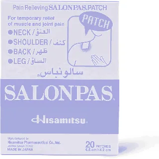 Salonpas Plaster 6.5Cm*4.2Cm 20*10 C