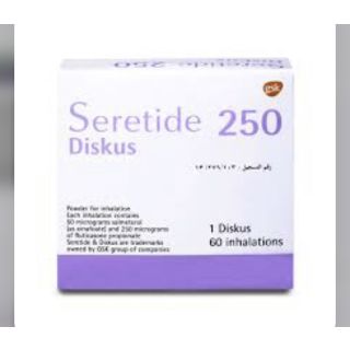 SERETIDE 250 MCG DISKUS 60P
