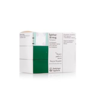 SPIRIVA 18 MCG POWDER INHALATION HARD CAPSULE 30 P