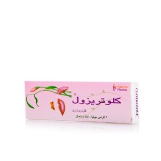 CLOTRIZOLE 0.1 GM VAGINAL TABLET 6P