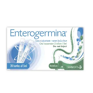 Enterogermina Probiotic Oral Suspention 2 Billion/5 Gm Ampoules 20 P