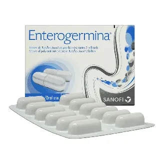 Enterogermina Probiotic Oral Capsules 2 Billion/ Capsules 12 P