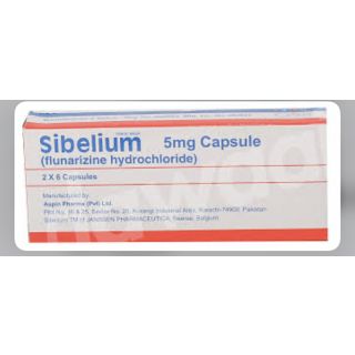 SIBELIUM 5 MG CAPSULE 20P