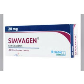 SIMVAGEN 20 MG TABLET 30P
