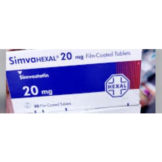SIMVAHEXAL 20 MG TABLET 30P