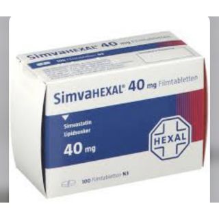 SIMVAHEXAL 40 MG TABLET 30P