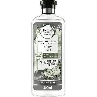 Herbal Essence Biorenew Hair Shampoo White Strawberry And Sweet Mint 400 Ml