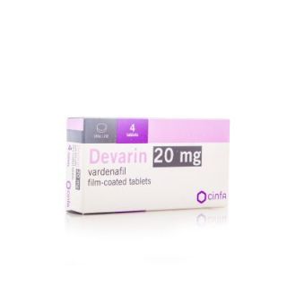 DEVARIN 20 MG TABLET 4P