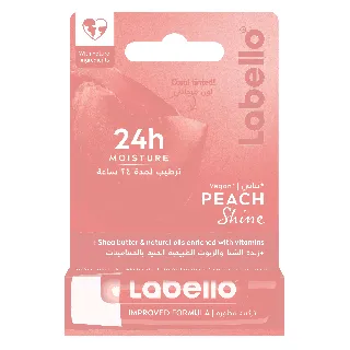 Labello Lip Balm Peach Shine 24 C