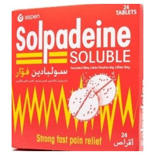 SOLPADEINE SOLUBLE TABLET 24P