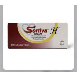 SORTIVA H 100/25 MG TABLET 30P