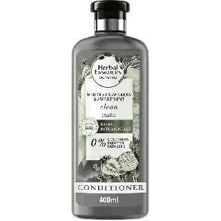 Herbal Essence Biorenew Hair Conditioner Real Botanicals White Strawberry+Mint Clean 400 Ml