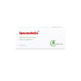 SPASMOTALIN 100 MG TABLET 20P