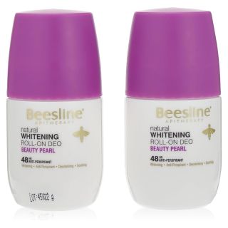 Beesline Deodorant Roll On Whitening Beauty Pearl 50 Ml*2P 1+1Free Offer