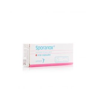 SPORANOX 100 MG CAPSULE 4P