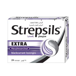 STREPSILS EXTRA LOZENGES 24P