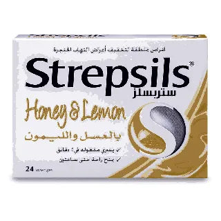 Strepsils Lozenge Honey Lemon 24P