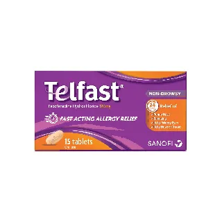 Telfast 120 Mg Tablet 15P