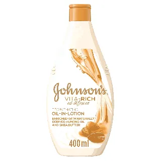 Johnson Vita-Rich Lotion Oil Infusion 400 Ml
