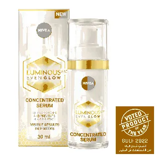 Nivea Luminous 630 Even Glow Concentrated Night Serum 30 Ml