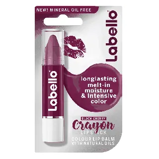 Labello Crayon Lip Balm Long Lasting Black Cherry 3 G