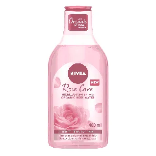 Nivea Rose Care Micellar Organic Rose Water Make Up Remover Dry To Sensetive Skin 400 Ml
