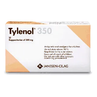 Tylenol 350Mg Suppository 10P