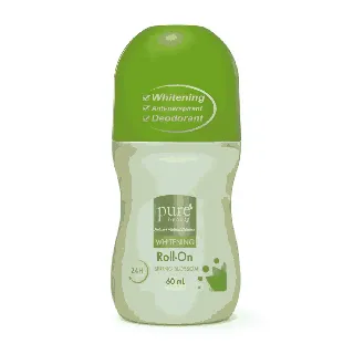 Purebeauty Deodrant Whitening Roll On Spring Blossom 60Ml