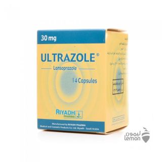 ULTRAZOLE 30 MG CAPSULE 14P