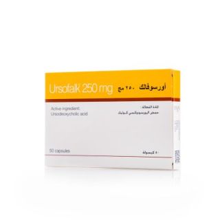 URSOFALK 250 MG CAPSULE 50P