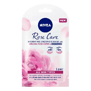 Nivea Face Rose_Water Under_Eye_Mask 1Pcs Pair