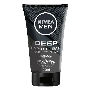 Nivea Men Dp Pmp&Oil_Clr_Wsh 100Ml