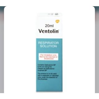 VENTOLIN 0.05% INHALER SOLUTION 20 ML